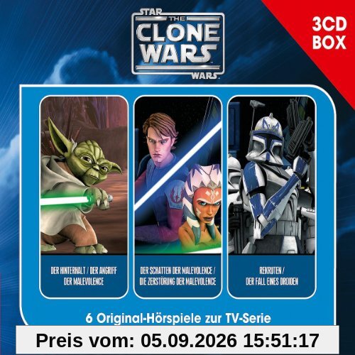The Clone Wars - 3-CD Hörspielbox Vol.1