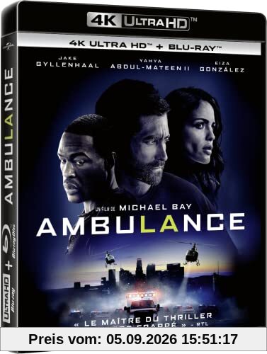 Ambulance [4K Ultra HD + Blu-Ray]