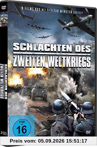 Schlachten des 2. Weltkriegs [3 DVDs]