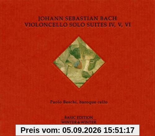Cello Solo Suites IV / V / VI