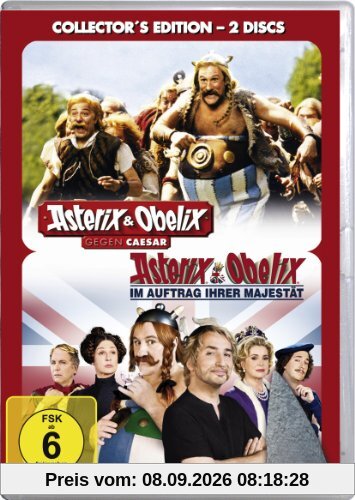 Asterix & Obelix gegen Cäsar / Asterix & Obelix - Im Auftrag Ihrer Majestät [Collector's Edition] [2 DVDs]