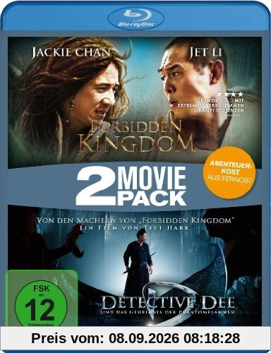 Forbidden Kingdom/Detectiv Dee und das Geheimnis der Phantomflammen - 2 Movie Pack [Blu-ray]