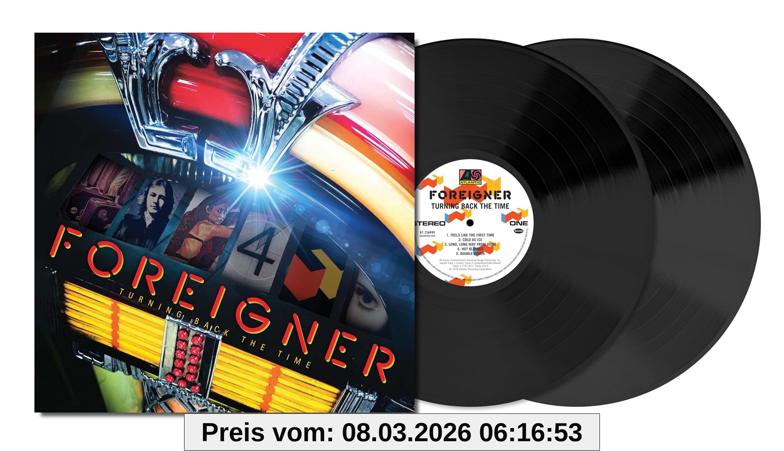 Foreigner Turning Back The Time [Vinyl Lp]