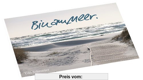 Bin am Meer.: Postkartenbuch mit 20 verschiedenen Motiven