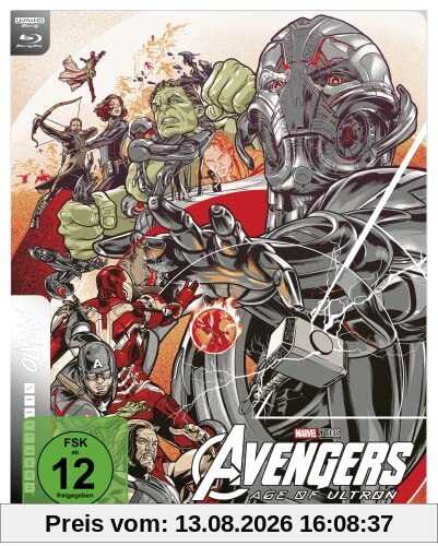 Marvel's The Avengers - Age of Ultron (4K Ultra-HD) (+ Blu-ray 2D) - 4K Mondo Edition - Steelbook