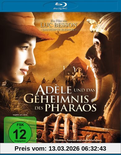 Luc Besson Adele Und Das Geheimnis Des Pharaos [Blu-ray]