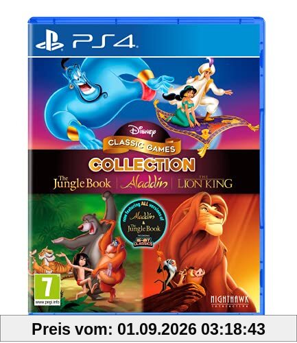 JUST FOR GAMES Aladdin/ROI Lion/Definitive.PS4.