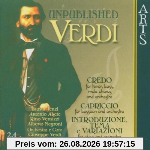 Giuseppe Verdi: Unveröffentlichte Werke (Audiophile Recording 24 Bit - 96 kHz Aufnahmetechnik)