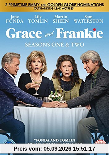 Grace and Frankie Seasons 1-2 [DVD] UK-Import, Sprache-Englisch