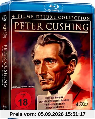 Peter Cushing - Deluxe Collection (4 Blu-ray-Box mit Wendecover)