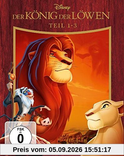 Der König der Löwen 1-3 - Trilogie [Blu-ray]