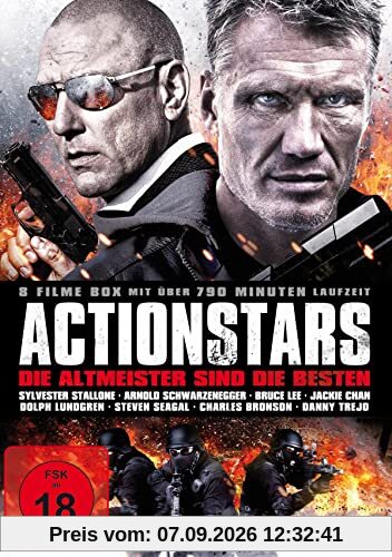 Actionstars - Die Altmeister sind die Besten [3 DVDs]