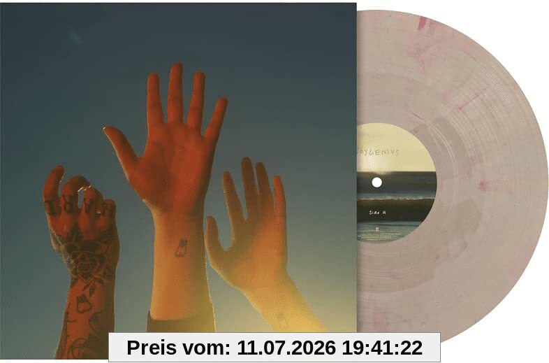 Boygenius Record - Limited Grey Marble With Pink Swirl Colored Vinyl [Vinyl Lp]