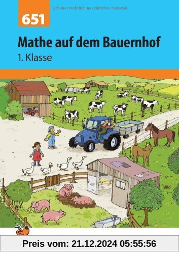 Mathe auf dem Bauernhof 1. Klasse