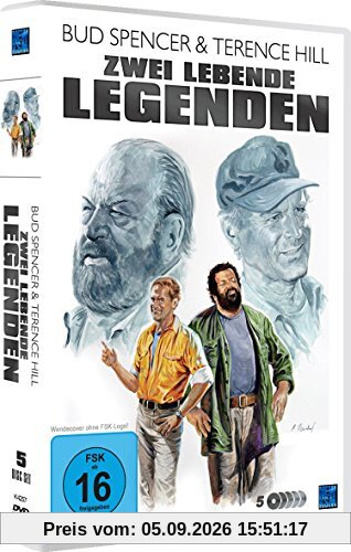Bud Spencer & Terence Hill - Zwei lebende Legenden [5 DVDs]