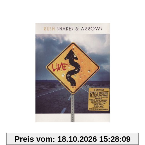 Rush: Snakes & Arrows - Live [3 DVDs]