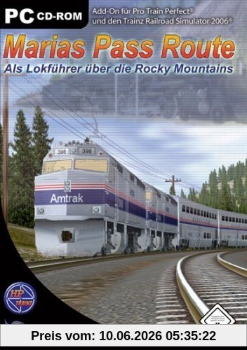 ProTrain Perfect, Trainz Railroad Simulator 2006 - Marias Pass Route: Als Lokführer über die Rocky Mountains Add-on