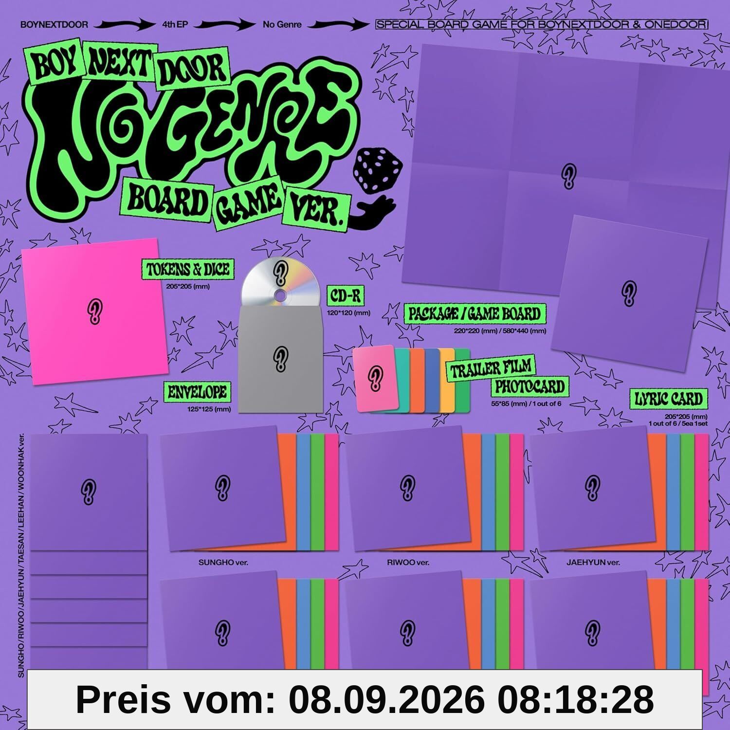 BOYNEXTDOOR 4th EP (No Genre) (Board Game ver.)