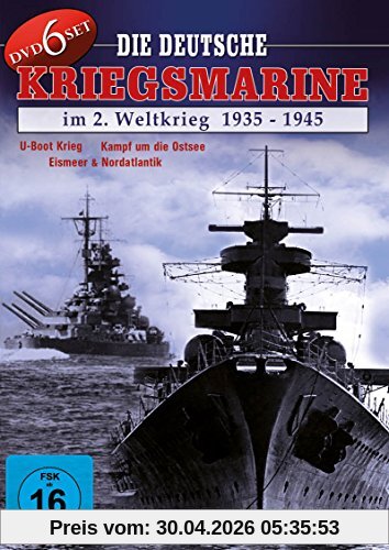 Die Deutsche Kriegsmarine im 2. Weltkrieg 1935 - 1945 ( 6 DVD BOX )