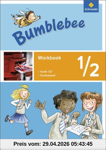 Bumblebee 1 - 4: Bumblebee - Ausgabe 2015: Workbook 1 / 2 mit Pupil's Audio-CD