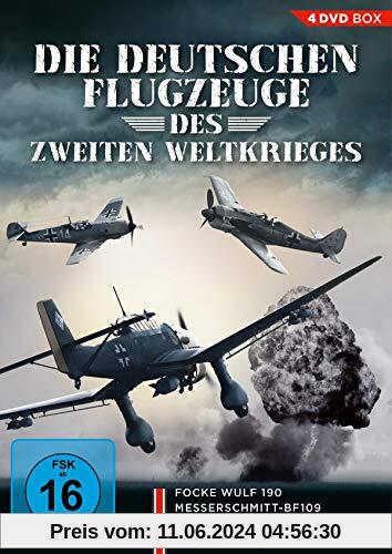 Die deutschen Flugzeuge des Zweiten Weltkrieges [4 DVDs]