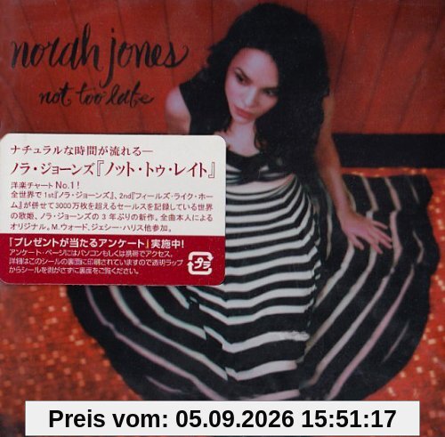 Not Too Late [Jewel Case]
