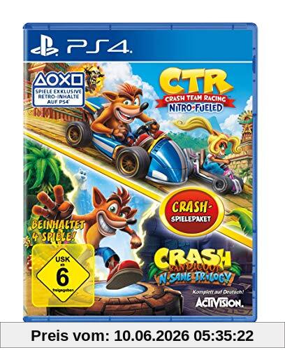 Crash Team Racing Nitro Fueled + Crash Bandicoot N'Sane Trilogy Bundle - [PlayStation 4]