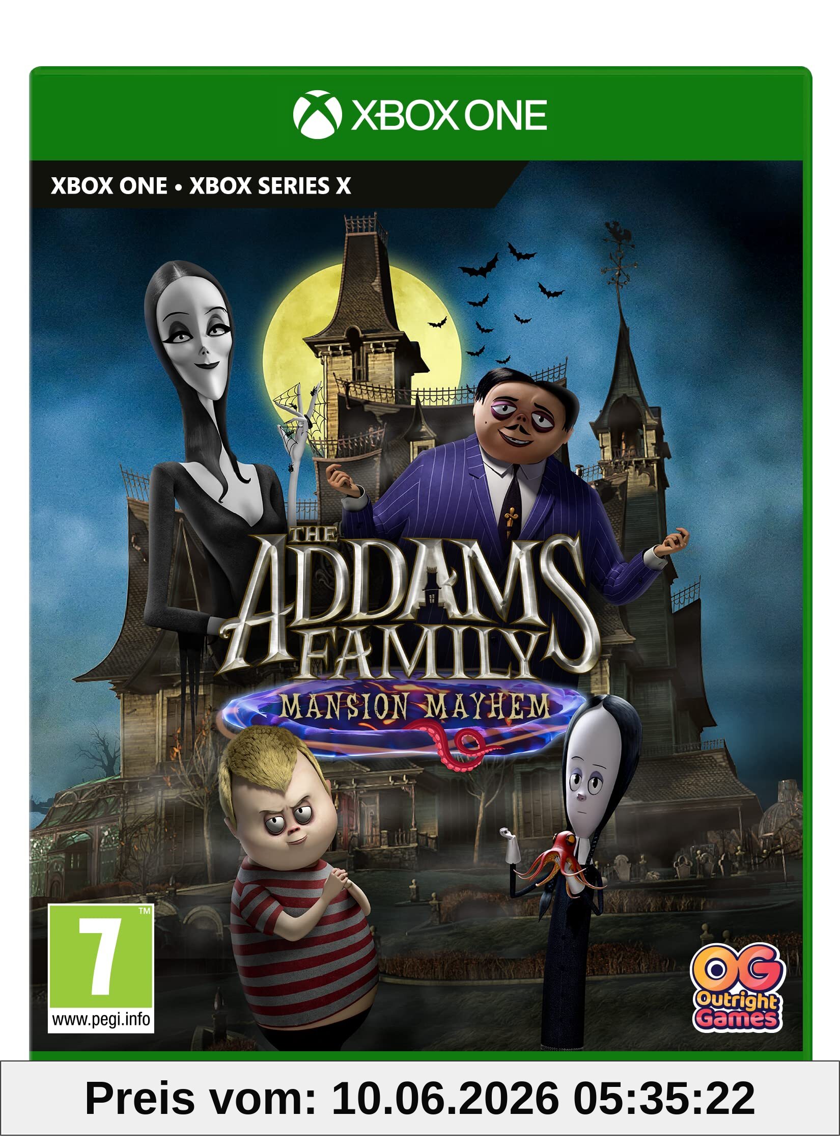 OUTRIGHT GAMES The Addams's Family: Mansion Mayhem