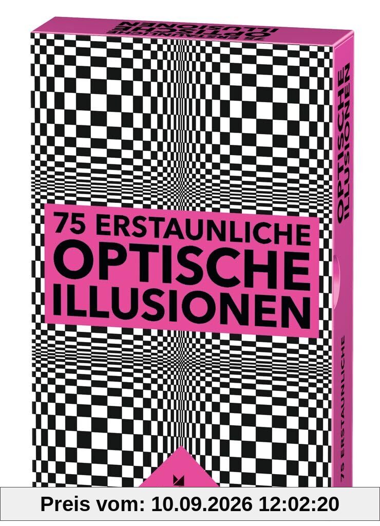 moses. 75 erstaunliche Optische Illusionen – 75 Karten mit Anamorphosen, 3D-Effekten, Schattenspielen und Vexierbildern für Jugendliche und Erwachsene