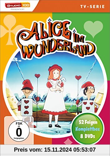 Alice im Wunderland - Komplettbox [8 DVDs]