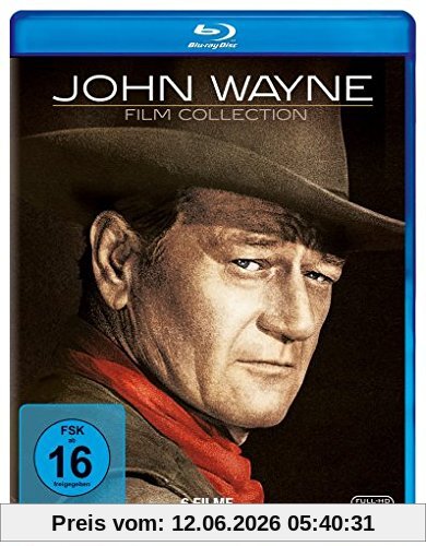 John Wayne Collection ( Die Comancheros / Land der Tausend Abenteuer / Die Unbesiegten / Der längste Tag / Der letzte Befehl / Red River ) [Blu-ray]