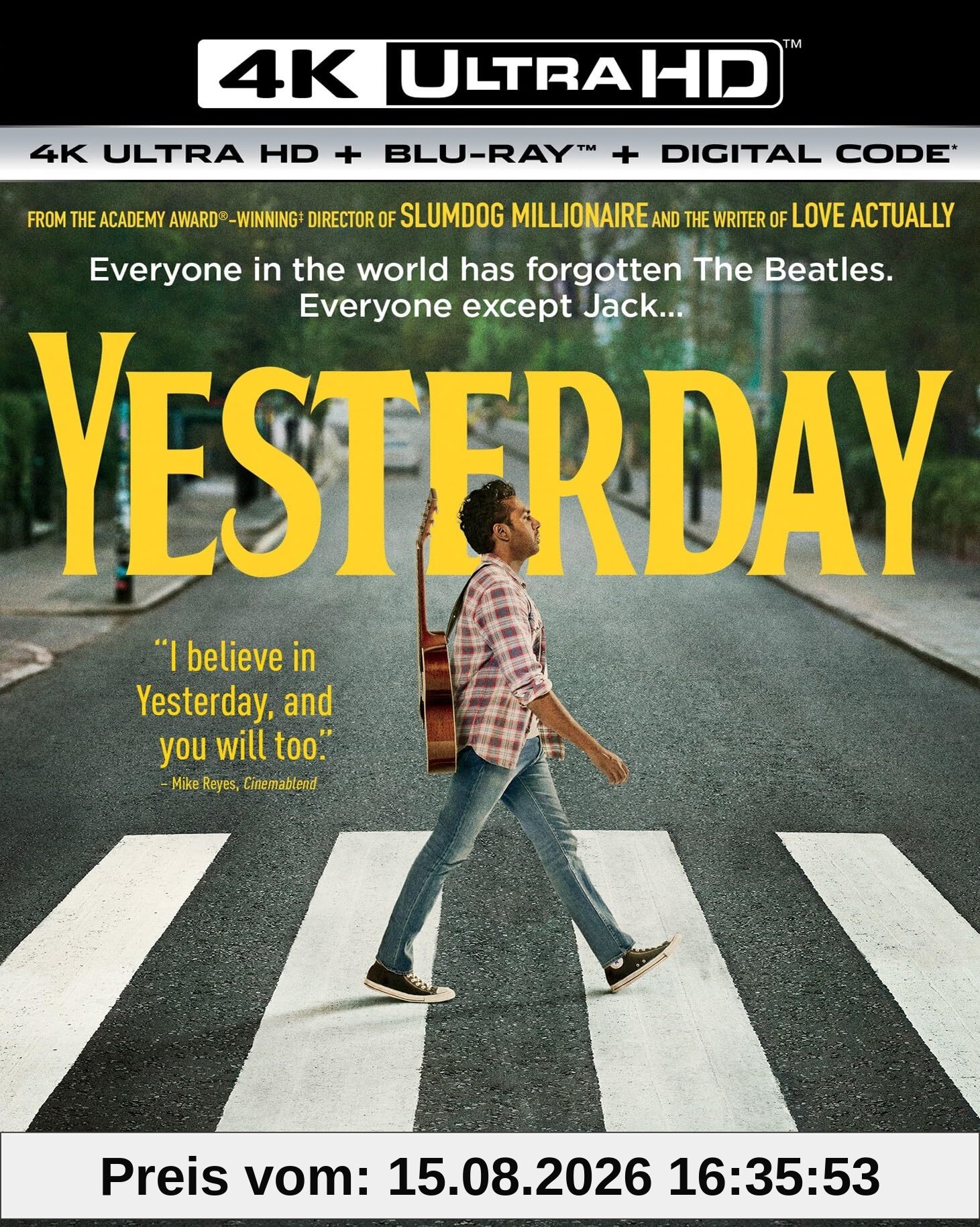 Danny Boyle Yesterday Uhdc [Blu-ray]