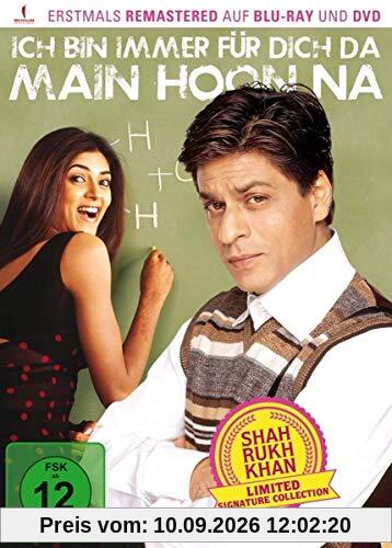 Ich bin immer für dich da – Main Hoon Na (Shah Rukh Khan Signature Collection) (limitiert) (+ DVD) [Blu-ray]