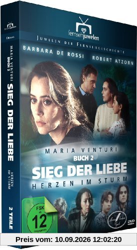 Sieg der Liebe - Herzen im Sturm (Maria Venturi, Buch 2) Fernsehjuwelen [2 DVDs]