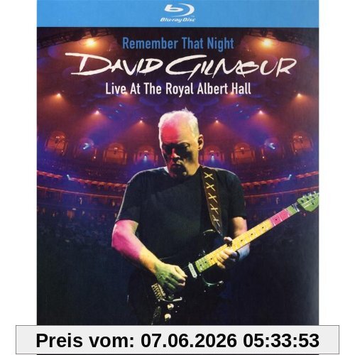 David Gilmour - Remember That Night/Live At The Royal Albert Hall [Blu-ray] [Special Edition]