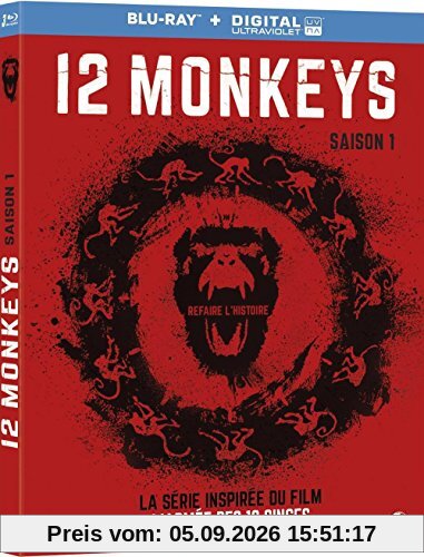 Coffret 12 monkeys, saison 1 [Blu-ray] [FR Import]
