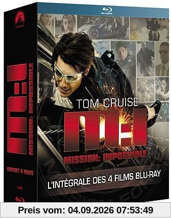 Coffret quadrilogie mission impossible [Blu-ray] [FR Import]