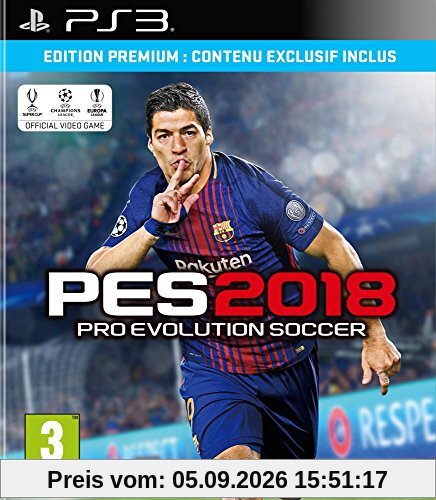 PES 2018 Premium D1 Edition PS3