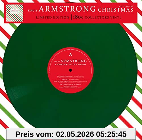 Louis Armstrong - Christmas with Friends - Limitiert - 180gr. grün [ Limited Edition / colored Vinyl / 180g Vinyl] [Vinyl LP]