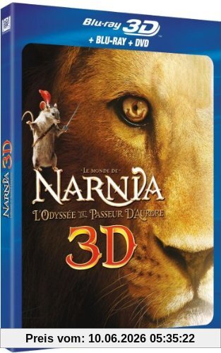 Le monde de narnia, chapitre 3 : l'odyssée du passeur d'aurore [Blu-ray] [FR Import]