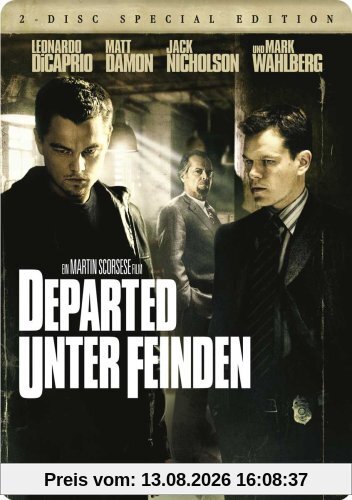 Departed - Unter Feinden (Limited Edition im Steelbook, 2 DVDs inkl. Original-Drehbuch)