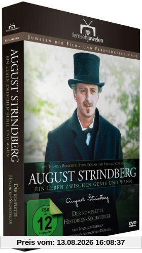August Strindberg - Ein Leben zwischen Genie und Wahn Teil 1-6 - Fernsehjuwelen [2 DVDs]