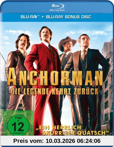 Adam McKay Anchorman - Die Legende Kehrt Zurück [Blu-ray]
