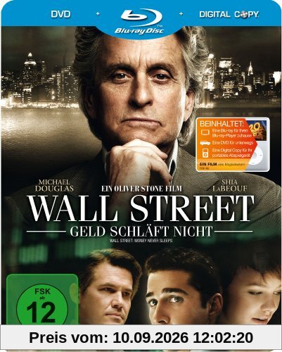 Wall Street - Geld schläft nicht (Steelbook, exklusiv bei Amazon.de) [Blu-ray]