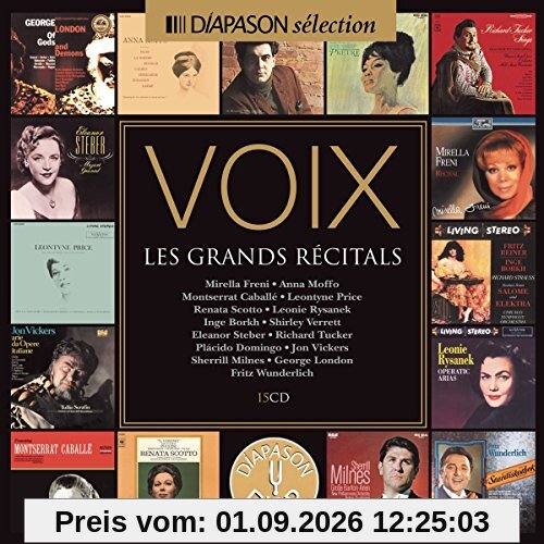 Voix : les grands récitals