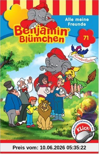 Benjamin Blümchen - Folge 71: Alle meine Freunde [Musikkassette]