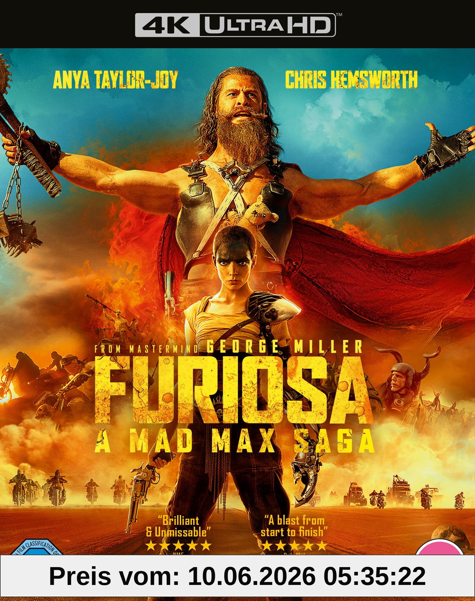 Furiosa: A Mad Max Saga [4K Ultra HD] [2024]
