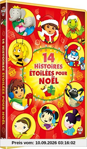 Coffret compilation jeunesse : 14 histoires féeriques pour noël [FR Import]