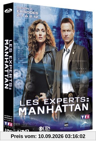 Les experts Manhattan, saison 2, partie 1 - Coffret 3 DVD [FR Import]
