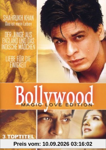 Bollywood Magic Love Edition (Shahrukh Khan-Das ist mein Leben/Der Junge aus England und das indische Mädchen/Liebe für die Ewigkeit)